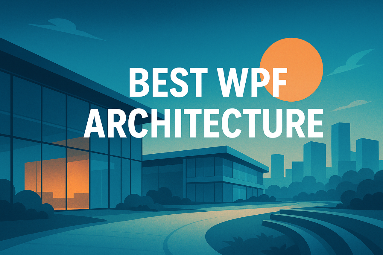 بهترین معماری WPF